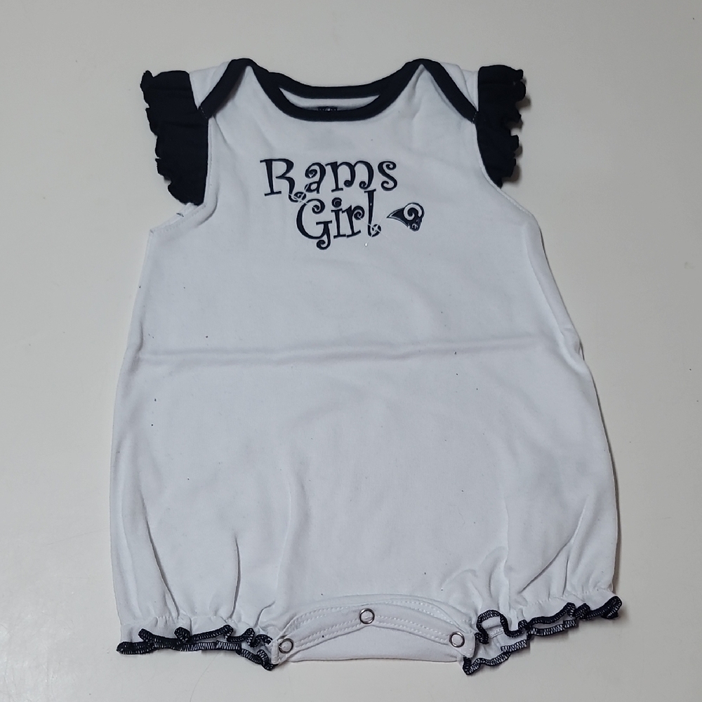 NWOT NFL Rams Girl Bodysuit 🏈
